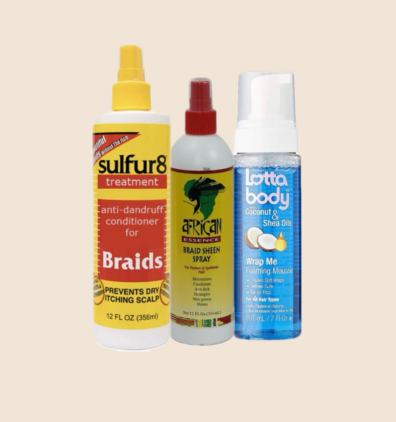 Braid Care Collection – Pleje til fletninger & hovedbund