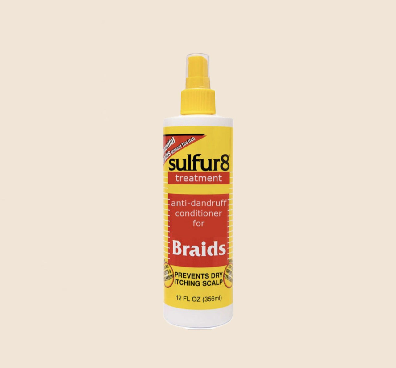Sulfur 8 Dandruff Treatment for Braids Spray - 356ml