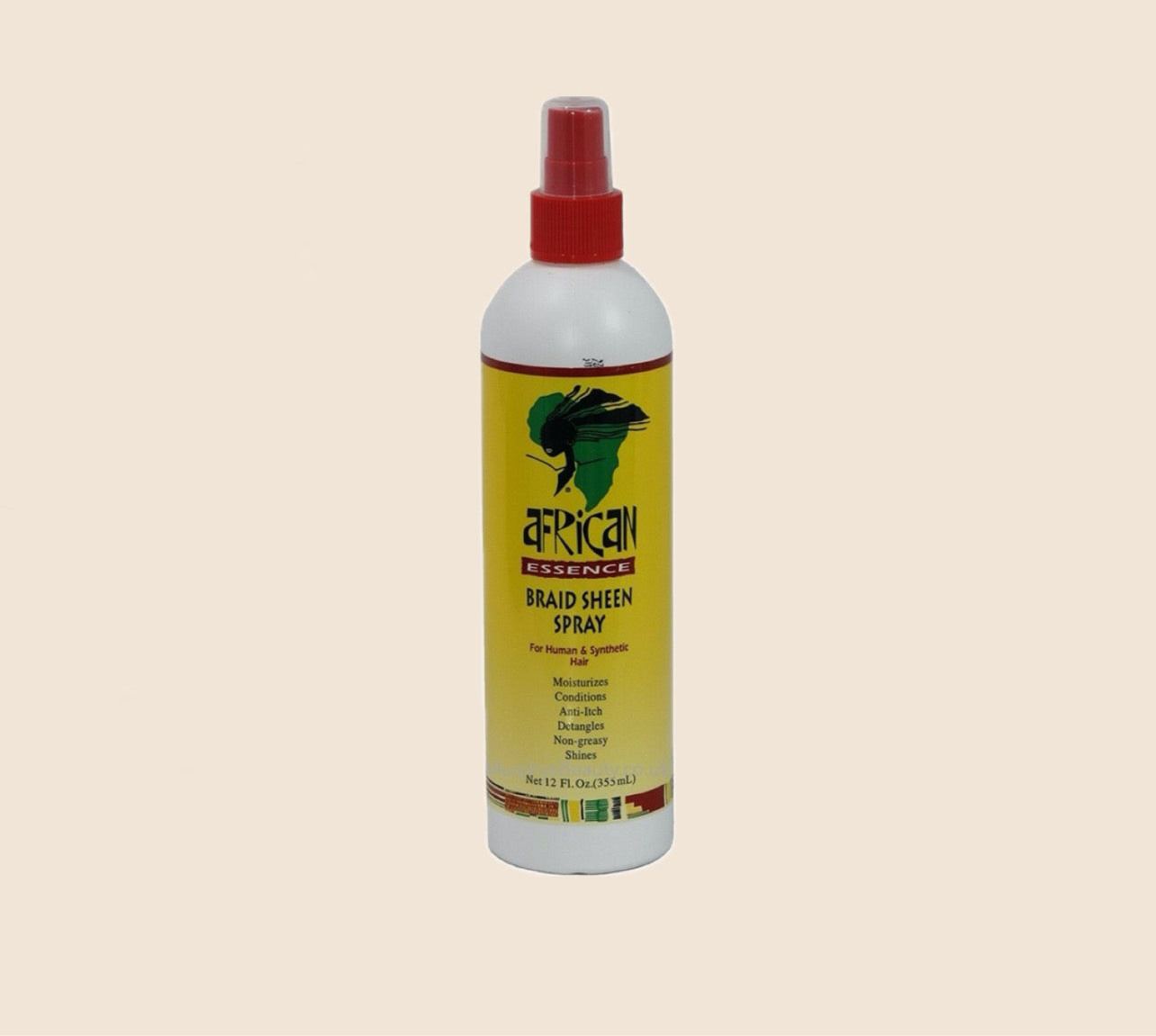 African Essence Braid Sheen Spray - 335ml
