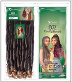 X-pression Curly body French curls - Farve 1b